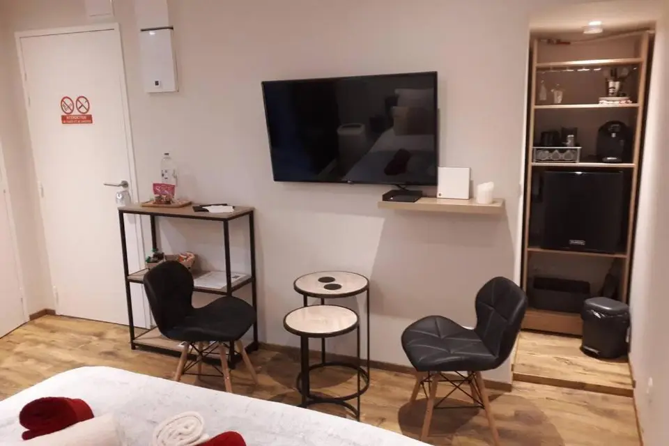 SPA privatif Love room, Le Hammam et Bulles, chez Nuits Chartraines