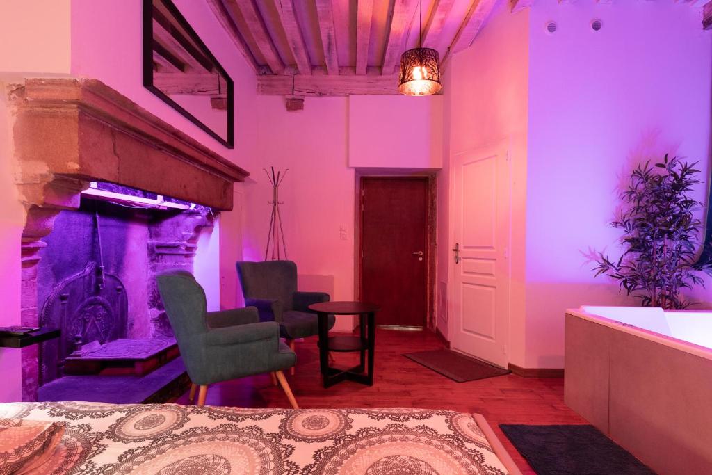 LX203 Suite romantique jacuzzi prive - Love Room